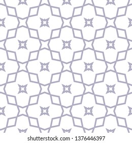 Seamless geometric ornamental vector pattern