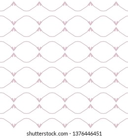 Seamless geometric ornamental vector pattern