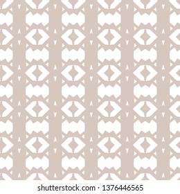Seamless geometric ornamental vector pattern