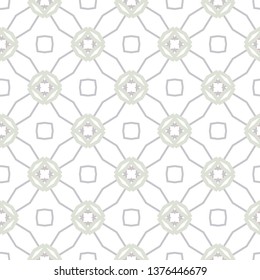 Seamless geometric ornamental vector pattern