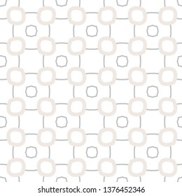 Seamless geometric ornamental vector pattern