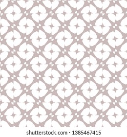 Seamless geometric ornamental vector pattern