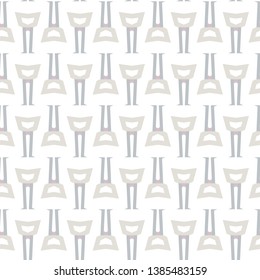 Seamless geometric ornamental vector pattern
