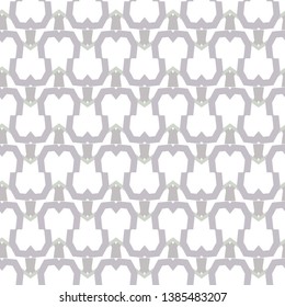 Seamless geometric ornamental vector pattern