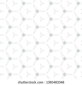 Seamless geometric ornamental vector pattern