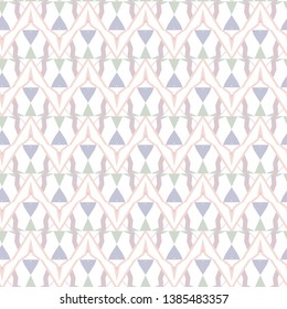 Seamless geometric ornamental vector pattern