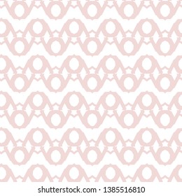 Seamless geometric ornamental vector pattern