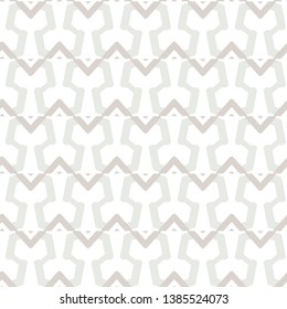 Seamless geometric ornamental vector pattern