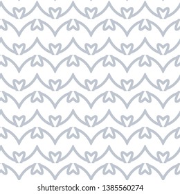 Seamless geometric ornamental vector pattern