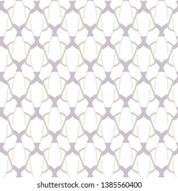Seamless geometric ornamental vector pattern