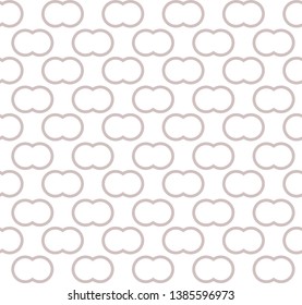 Seamless geometric ornamental vector pattern