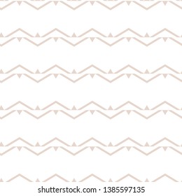 Seamless geometric ornamental vector pattern