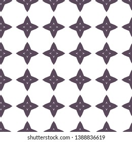 Seamless geometric ornamental vector pattern