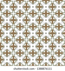 Seamless geometric ornamental vector pattern