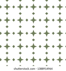 Seamless geometric ornamental vector pattern