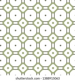 Seamless geometric ornamental vector pattern
