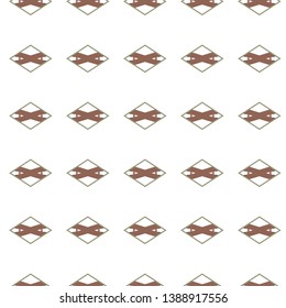 Seamless geometric ornamental vector pattern