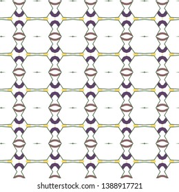 Seamless geometric ornamental vector pattern