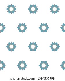 Seamless geometric ornamental vector pattern