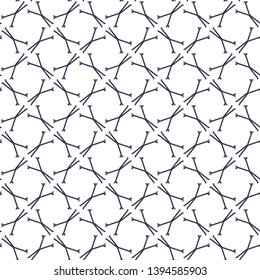 Seamless geometric ornamental vector pattern