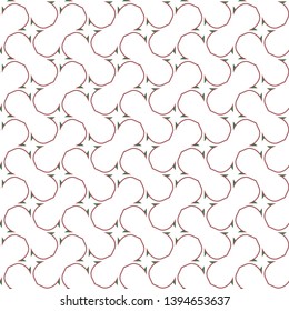 Seamless geometric ornamental vector pattern