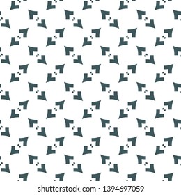 Seamless geometric ornamental vector pattern