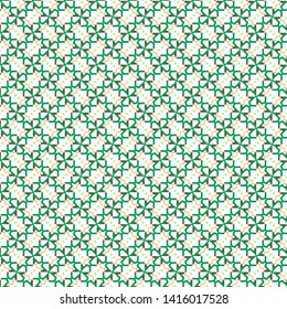 Seamless geometric ornamental vector pattern