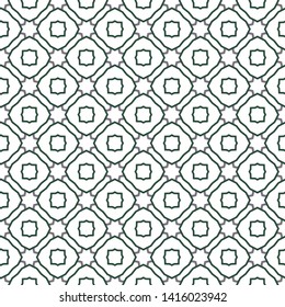 Seamless geometric ornamental vector pattern