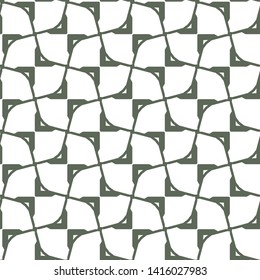 Seamless geometric ornamental vector pattern