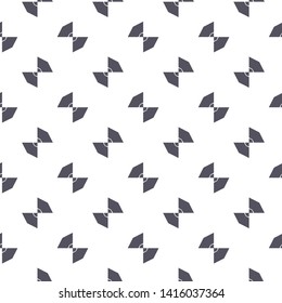Seamless geometric ornamental vector pattern