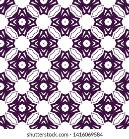 Seamless geometric ornamental vector pattern