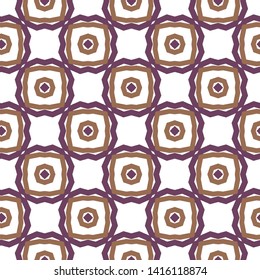 Seamless geometric ornamental vector pattern