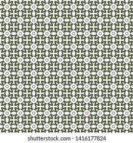 Seamless geometric ornamental vector pattern
