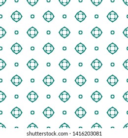 Seamless geometric ornamental vector pattern