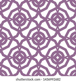 Seamless geometric ornamental vector pattern. Abstract background