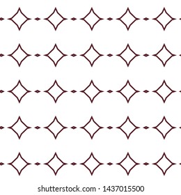 Seamless geometric ornamental vector pattern. Abstract background