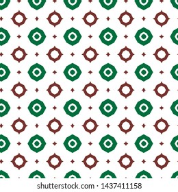 Seamless geometric ornamental vector pattern. Abstract background