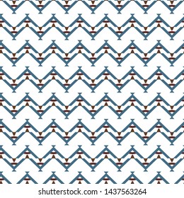 Seamless geometric ornamental vector pattern. Abstract background