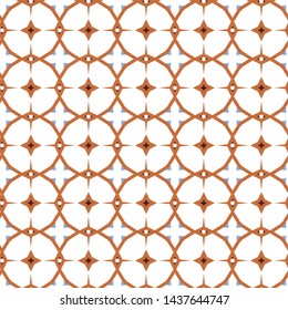 Seamless geometric ornamental vector pattern. Abstract background