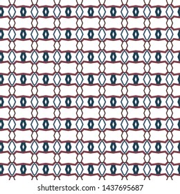 Seamless geometric ornamental vector pattern. Abstract background