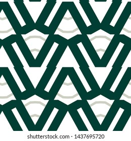 Seamless geometric ornamental vector pattern. Abstract background