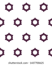 Seamless geometric ornamental vector pattern. Abstract background