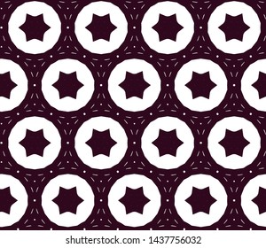 Seamless geometric ornamental vector pattern. Abstract background