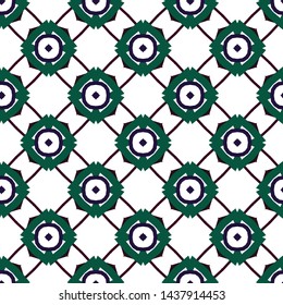 Seamless geometric ornamental vector pattern. Abstract background