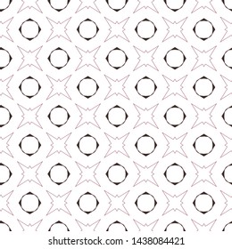 Seamless geometric ornamental vector pattern. Abstract background