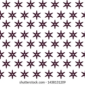 Seamless geometric ornamental vector pattern. Abstract background