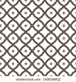 Seamless geometric ornamental vector pattern. Abstract background