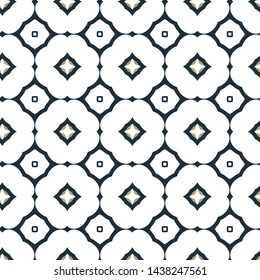 Seamless geometric ornamental vector pattern. Abstract background