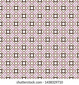Seamless geometric ornamental vector pattern. Abstract background