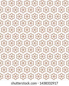 Seamless geometric ornamental vector pattern. Abstract background